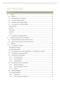 Samenvatting Metabolisme (15/20)