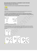 WGU BIOCHEM C785 MODULES 1,2,3,4,5,6,7 AND BIOCHEM OA REVIEW BUNDLE EXAMS(BEST GUIDE FOR EXAM PREPARATION)2022-2023 UPDATE.