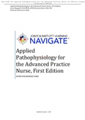 Instructor Manual Applied Pathophysiology for the Advanced Practice Nurse, First Edition Lucie Dlugasch, PhD, MSN, APRN & Lachel Story, PhD, RN Instructor Resource Guide 