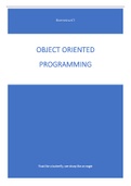 Samenvatting Object Oriented Programming