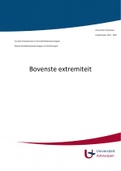 Samenvatting Bovenste Extremiteit en Cervicothoracale Regio
