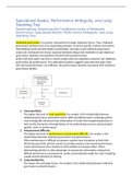 Summary of the article ‘Examining the Conditional Limits of Relational Governance: Specialized Assets, Performance Ambiguity, and Long-Standing Ties’