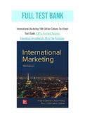 International Marketing 18th Edition Cateora Test Bank