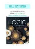 Logic 4th Edition Baronett Test Bank