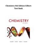 Chemistry 6th Edition Gilbert Test Bank