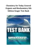 Chemistry for Today General Organic and Biochemistry 9th Edition Seager Test Bank