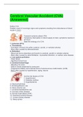 Cerebral Vascular Accident (CVA) John Gates is a 59-year-old male -Answered