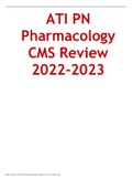 ATI PN Pharmacology CMS Review 2022-2023