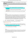 Chapter 06: Environmental Health Stanhope: Public Health Nursing: Population-Centered Health Care in the Community, 10th Edition