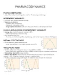 Pharmacodynamics