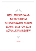 HESI LPN EXIT EXAM- MERGED 