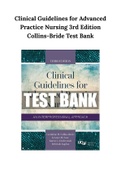 Clinical Guidelines for Advanced Practice Nursing 3rd Edition Collins-Bride Test Bank