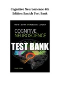 Cognitive Neuroscience 4th Edition Banich Test Bank