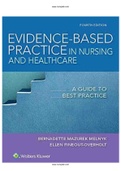 Evidence-Based Practice in Nursing and Healthcare 4th Edition Melnyk Test Bank