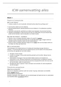 Samenvatting inleiding communicatiewetenschap