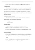 MBA 540 - Executive Summary Final