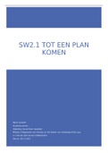 EVL 2.1 Tot een plan komen