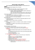 NUR 304 Adult Health Exam #1 - Study Guide Latest