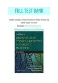 Lashleys Essentials of Clinical Genetics in Nursing Practice 2nd Edition Kasper Test Bank