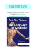 Language of Medicine 12th Edition Chabner Test Bank