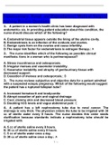 Chapter 41. Genitourinary and Reproductive System Function and Assessment | Questions and Answers with Explanations, 100% Correct, Download to Score A