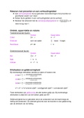 Natuurkunde samenvatting 4 VWO (Newton) H6.1