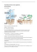 College aantekeningen Planten En Micro-organismen (B-B1PLMI20) 