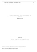  NURSING : NUR1172 NUTAssessTool_020417>Nutritional Principles in Nursing: Effective Nutritional Assessment Tool