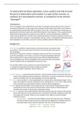 IB Biology HL IA, score 6