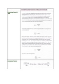 Ch. 1 Essential Ideas Section 6 Mathematical Treatment of Measurement Results