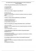 CYSTIC FIBROSIS EXAM 100 COMPLETE QUESTION WITH 100% COMPLETE ANSWER/ESTUDY LATEST,ALL ANSWERED