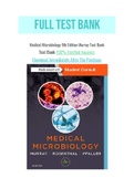 Medical Microbiology 8th Edition Murray Test Bank