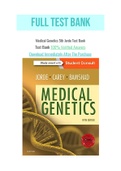 Medical Genetics 5th Jorde Test Bank