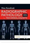 Test Bank for Radiographic Pathology for Technologists 8th Edition Kowalczyk / All Chapters 1-12 / Full Complete