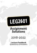 LEG2601 - Combined Tut201 Letters (2018-2022)