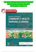 Test Bank - Stanhope and Lancasters Community Health Nursing in Canada, 4th Edition (MacDonald, 2024), Chapter 1-18 | All Chapters Completed Solutions ISBN:9780323693967 Newest Edition Instant Pdf Download Version