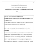 Week 6 Assignment:  EBP Change Process form