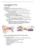 Biologie voor jou VWO 5 - Thema 8: Waarneming & Gedrag