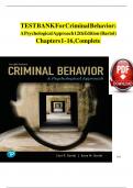 Testbank criminal behavior a psychological approach 11e bartol.pdf