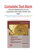 Discrete Mathematics and Its Applications 8th Edition Rosen Test Bank.pdf