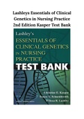 Lashleys Essentials of Clinical Genetics in Nursing Practice 2nd Edition Kasper Test Bank