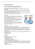 Samenvatting thema COPD - Theorie