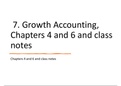 Growth Accounting