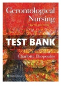 TEST BANK FOR GERONTOLOGICAL NURSING 10TH EDITION BY ELIOPOULOS