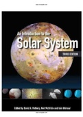 Introduction to the Solar System 3rd Edition Rothery Solutions Manual