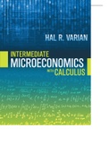 Test bank for Intermediate Microeconomics A Modern Approach – 9th Edition HAL-R-varian.