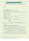 ASSIGNMENT 5.2 UTI WITH ANTIBIOTIC SENSITIVITY CASE STUDY GRADED A+