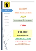 mrcp part 1 question bank(pastest)