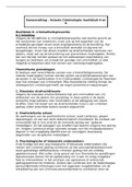 Samenvatting Actuele Criminologie hoofdstuk 6 en 8