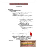 Cardiovascular Systems Adult Health Completed Outlines 